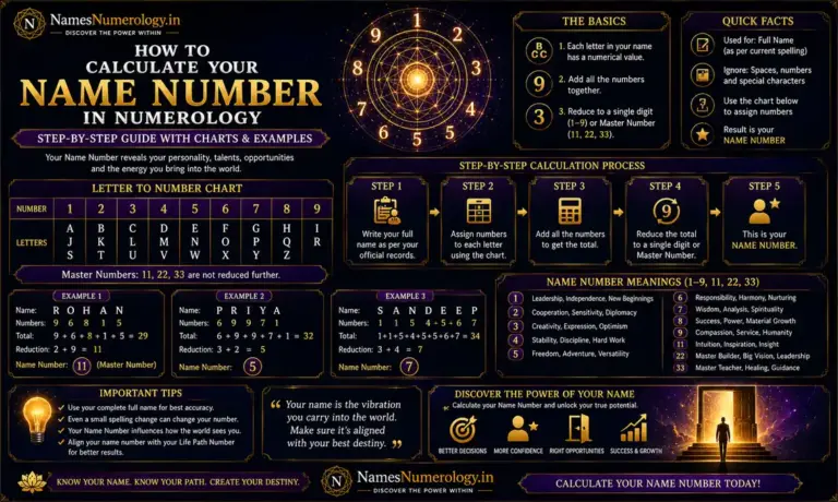 How To Calculate Your Name Number In Numerology