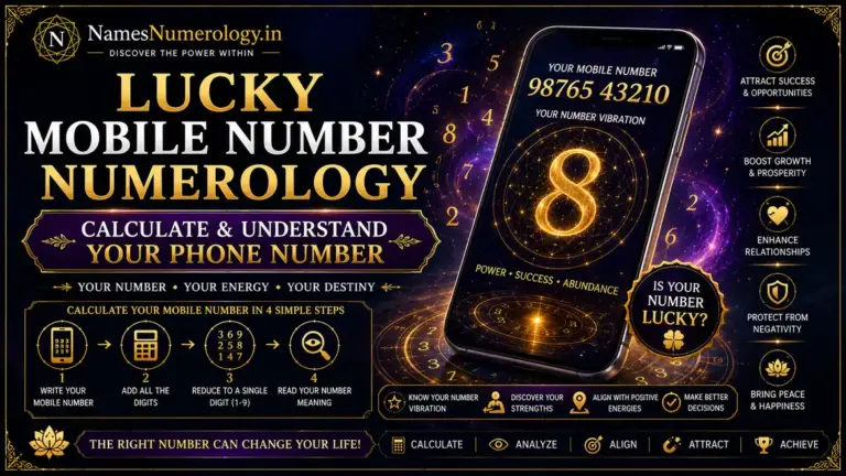 Lucky Mobile Number Numerology