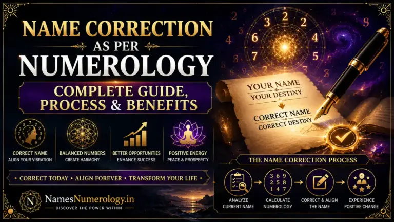 Mystical Numerology Name Correction Guide
