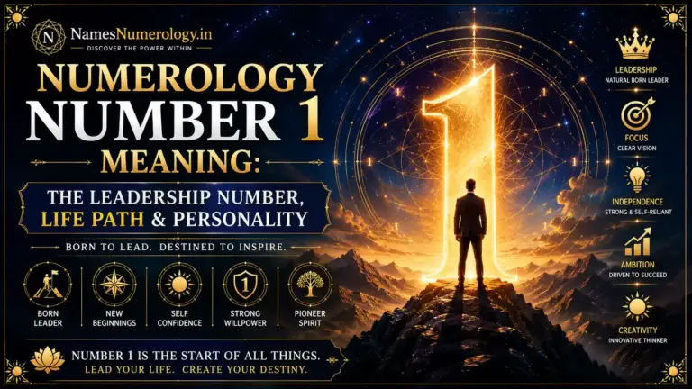 Number 1 Numerology